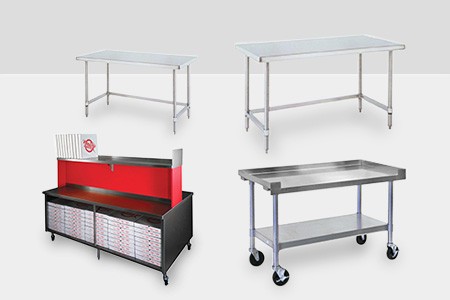 Commercial Work Tables & Stations